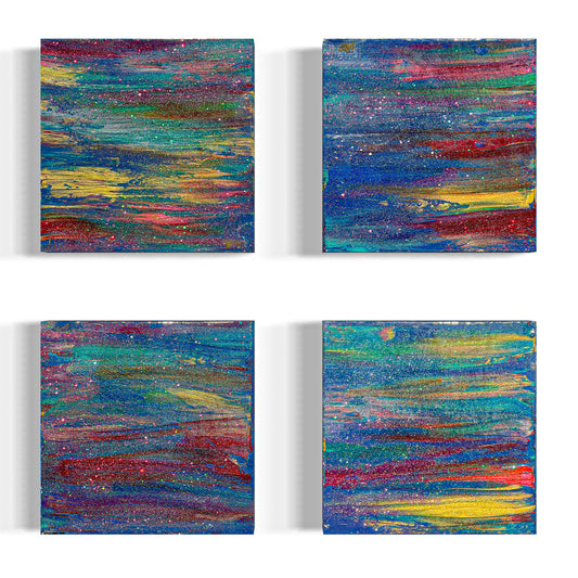 Glitterati All that Glitters | 12x12 Tetraptych